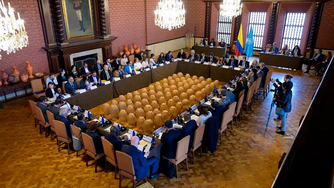 Imagen de apoyo de Se inicio agenda de trabajo del Consejo de Seguridad ONU con responsables de implementacion del Acuerdo de Paz