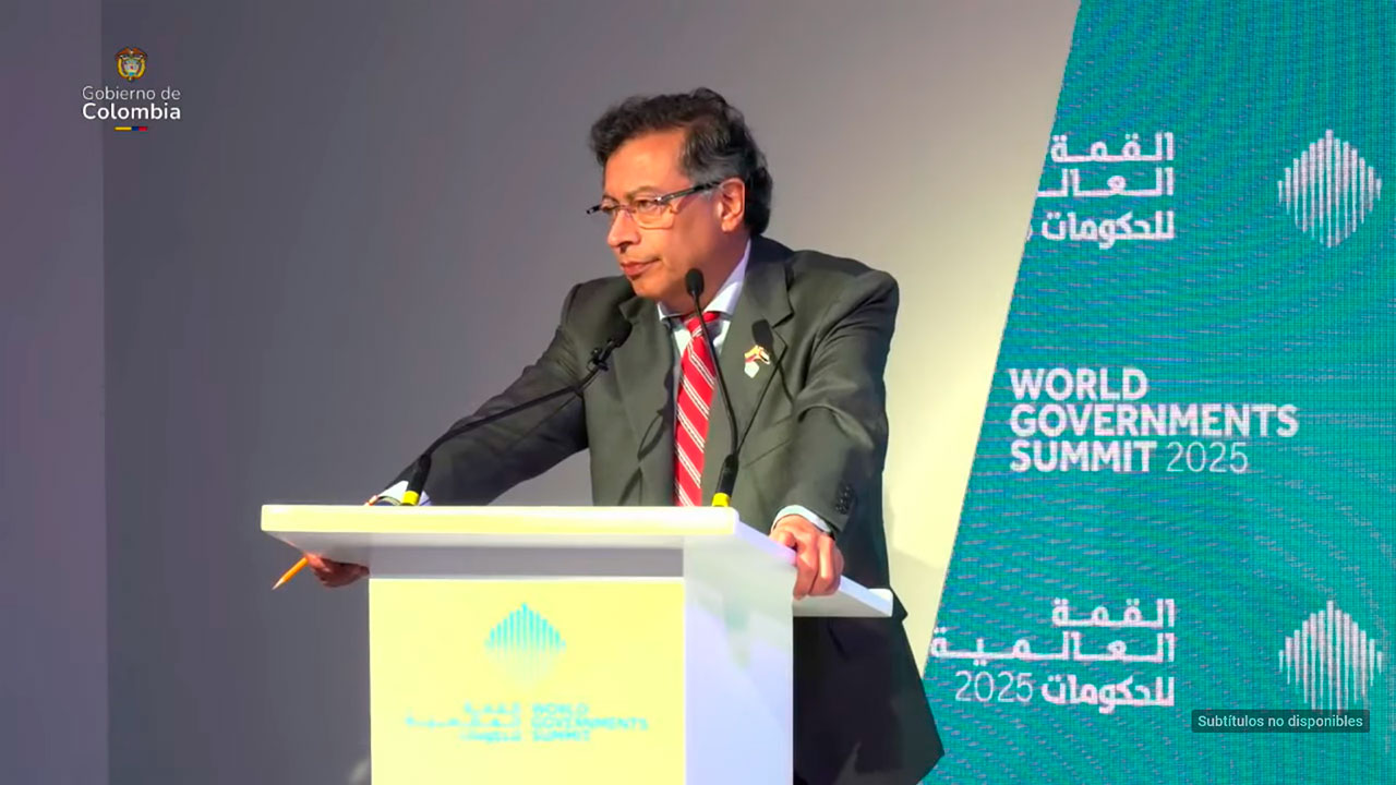 Imagen de apoyo de  Presidente Petro participa en panel sobre inteligencia artificial en Cumbre Mundial de Gobiernos en Dubai