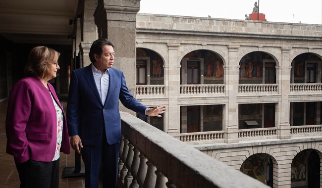 Imagen de apoyo de  Fortalecemos el Sistema Educativo Nacional en reuniones con entidades Senado Banobras y SICT Mario Delgado Carrillo