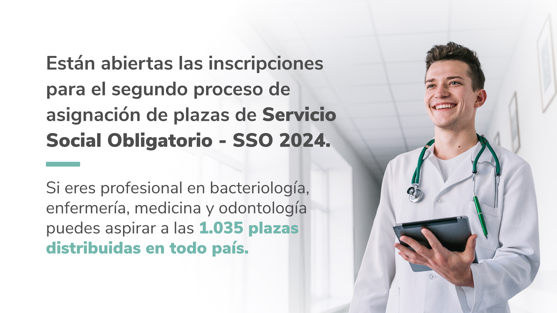 Imagen de apoyo de  Inician inscripciones para el segundo proceso de Servicio Social Obligatorio de 2024