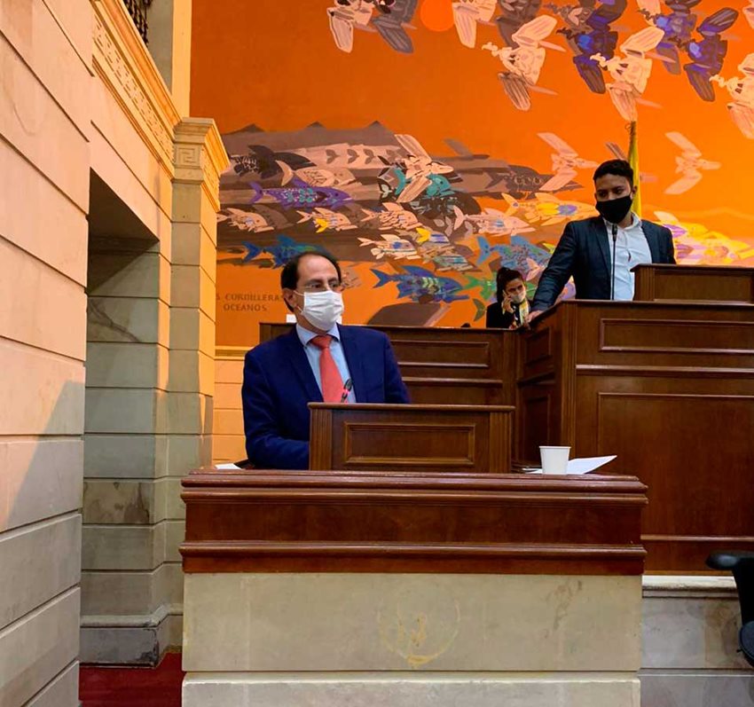 Imagen de apoyo de  Plenaria de la Camara de Representantes aprobo en ultimo debate acuerdo comercial con el Reino Unido