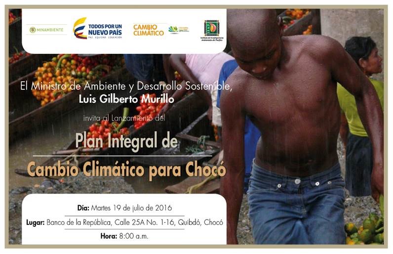 Imagen de apoyo de  Minambiente e IIAP lanzan nuevo plan de cambio climatico para Choco