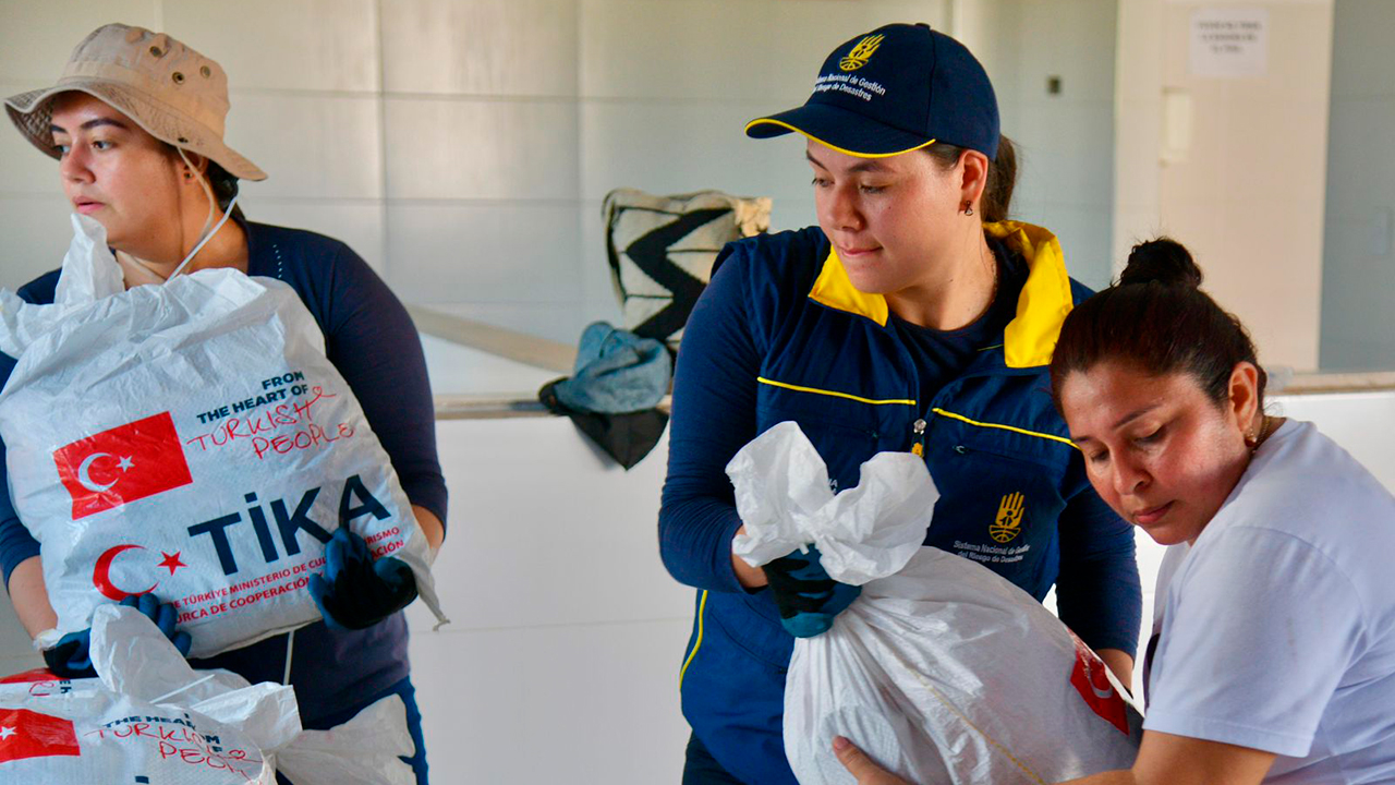 Imagen de apoyo de  Gobiernos de Colombia y Turquia entregan asistencia humanitaria en La Guajira