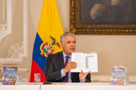 Imagen de apoyo de  La reincorporacion piedra angular en el exito de la Paz con Legalidad va en un 98 Duque