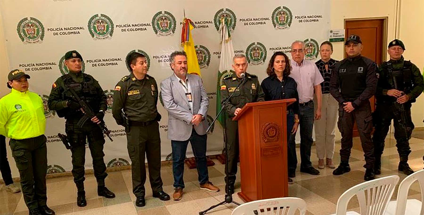 Imagen de apoyo de  En accion conjunta Policia y Fiscalia frustran accion terrorista contra Rodrigo Londoo Echeverri presidente del partido Farc