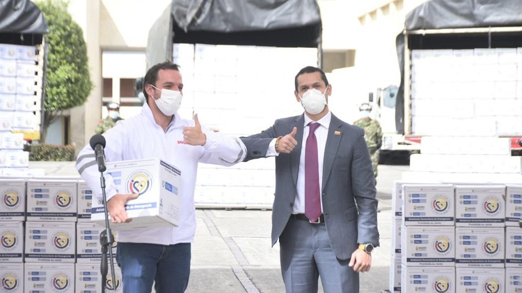 Imagen de apoyo de  Alcaldia de Bogota y Gobierno Nacional ayudan unidos a familias vulnerables