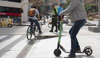 Imagen de apoyo de  Bogota lider en la regulacion del alquiler de patinetas en el espacio publico