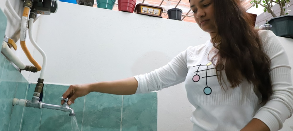 Imagen de apoyo de  Estratos 1 2 y 3 en Medellin se benefician con el auspicio del Minimo Vital de Agua Potable