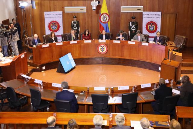 Imagen de apoyo de Presidente presento terna para elegir nuevo magistradoa de la Corte Constitucional