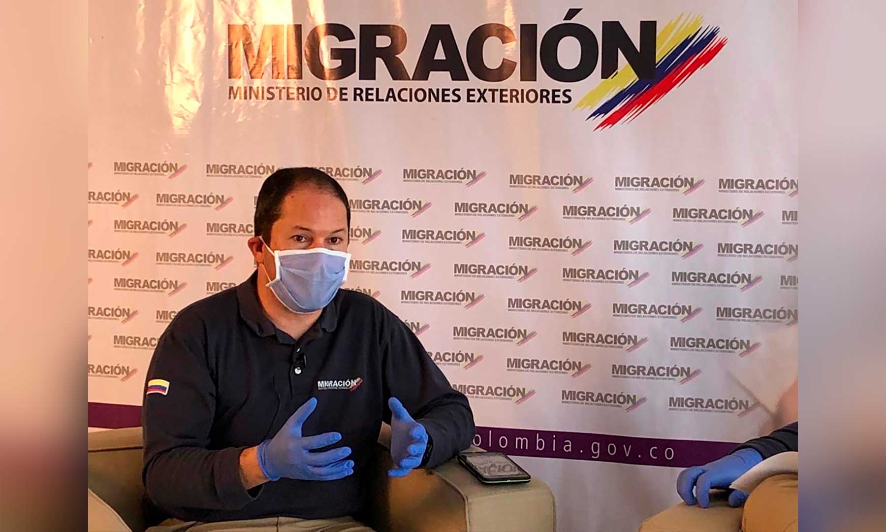 Imagen de apoyo de  A la fecha han retornado al pais 4723 ciudadanos en 44 vuelos humanitarios en medio de la pandemia informo Migracion Colombia