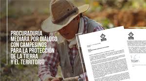 Imagen de apoyo de Procuraduria mediara por dialogo con campesinos para la proteccion de la tierra y el territorio