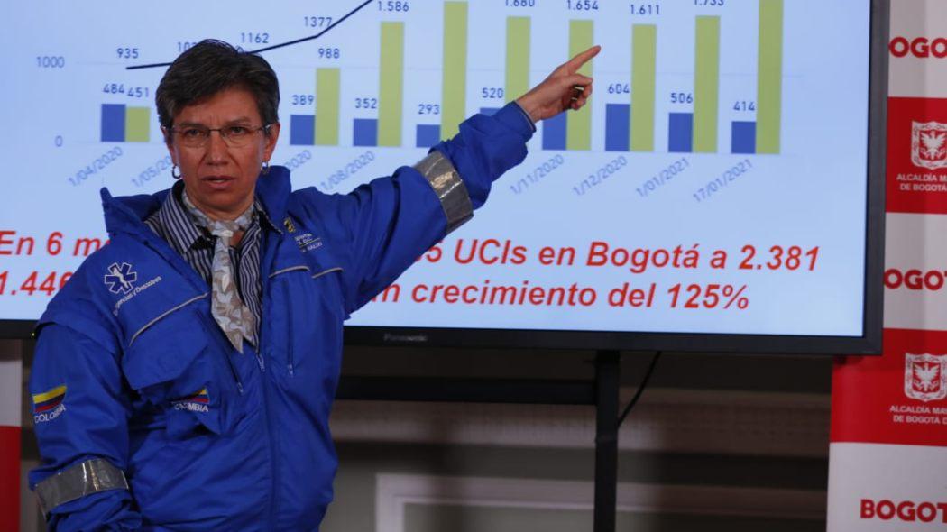 Imagen de apoyo de  Bogota tendra restriccion a la movilidad nocturna y cuarentena general este fin