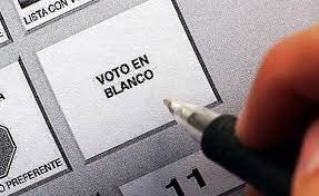 Imagen de apoyo de  El voto en blanco no tiene efectos juridicos para la segunda vuelta de las elecciones presidenciales