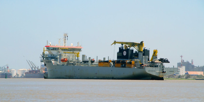 Imagen de apoyo de  Mas de 98 mil metros cubicos de sedimentos fueron removidos en el canal de acceso al Puerto de Barranquilla