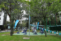 Imagen de apoyo de  Alcaldia de Bogota entrego parque el Japon en Chapinero