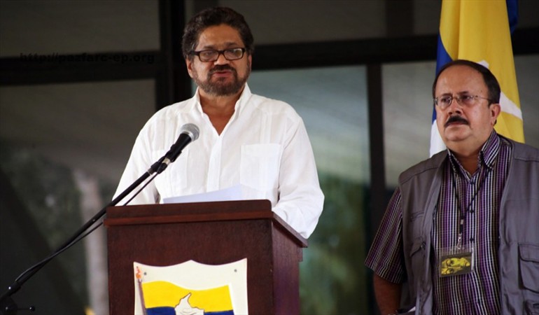 Imagen de apoyo de Jefes de Estado exmandatarios y organismos internacionales celebran acuerdo entre Gobierno de Colombia y las Farc