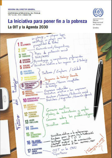 Imagen de apoyo de  Nueva memoria del Director de OIT La iniciativa para poner fin a la pobreza
