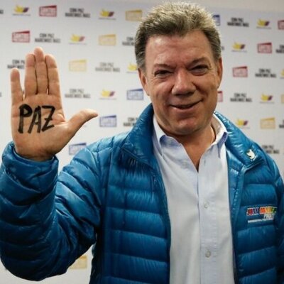 Imagen de apoyo de Declaracion del Presidente Juan Manuel Santos durante la firma del decreto que convoca al plebiscito