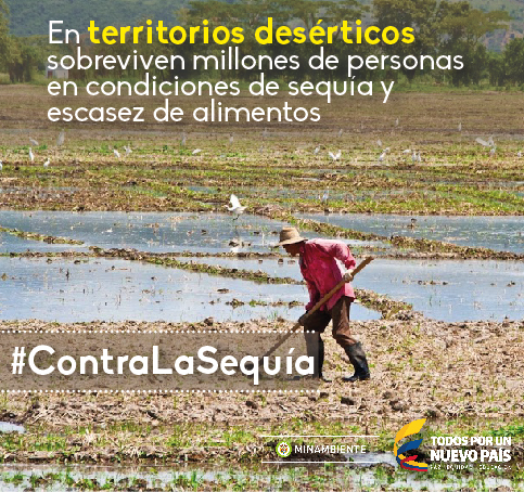 Imagen de apoyo de  El 35 de la superficie continental puede considerarse como areas deserticas PNUMA