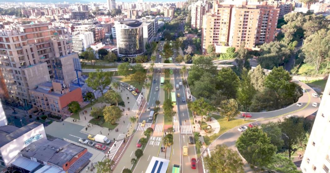 Imagen de apoyo de IDU adjudico la construccion del tercer tramo del Corredor Verde de la Septima