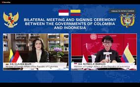 Imagen de apoyo de  Canciller Claudia Blum firmo acuerdo que permitira que los colombianos ingresen sin visa a Indonesia