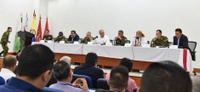 Imagen de apoyo de  Los uniformados atacados reaccionaron con inmenso respeto por los Derechos Humanos ministro Villegas