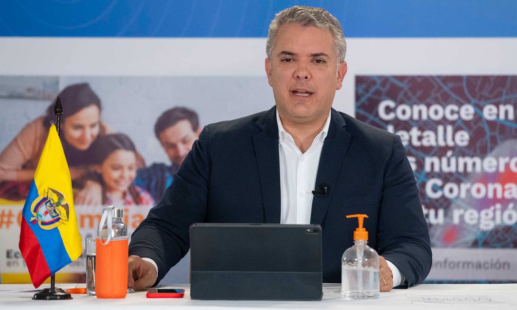 Imagen de apoyo de  Colombia supera el 50 de recuperados por covid19 resalta el Presidente Duque