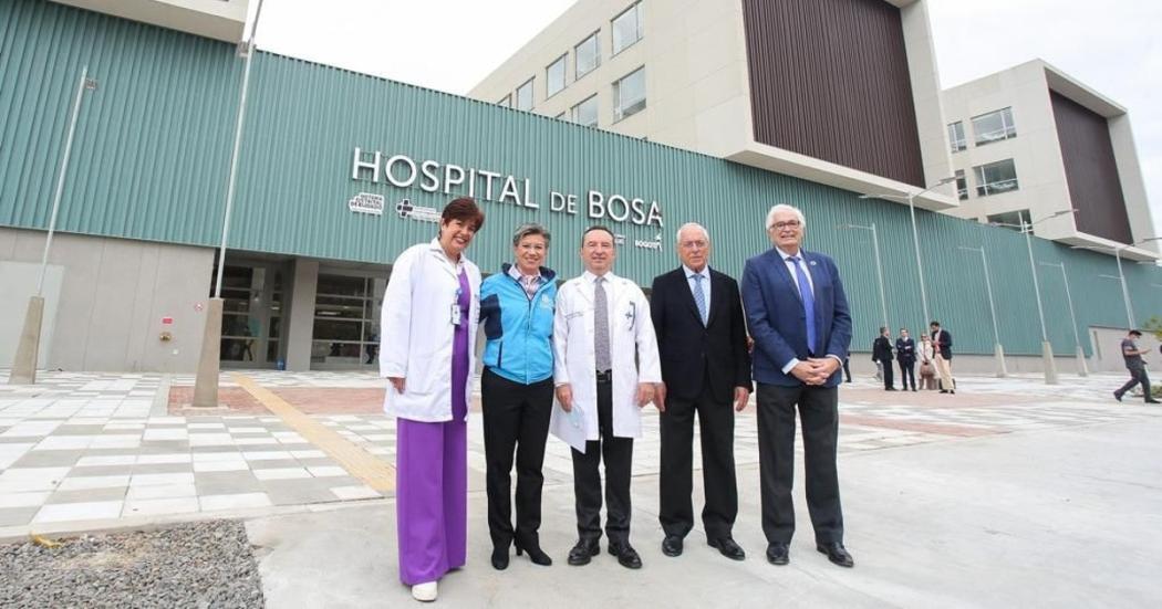 Imagen de apoyo de Bogota entrega Hospital de Bosa primero del pais construido a traves de APP