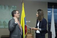 Imagen de apoyo de  Louis Kleyn asumio la presidencia de la Agencia Nacional de Infraestructura