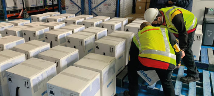 Imagen de apoyo de  Colombia recibio nuevo millon de dosis de Sinovac