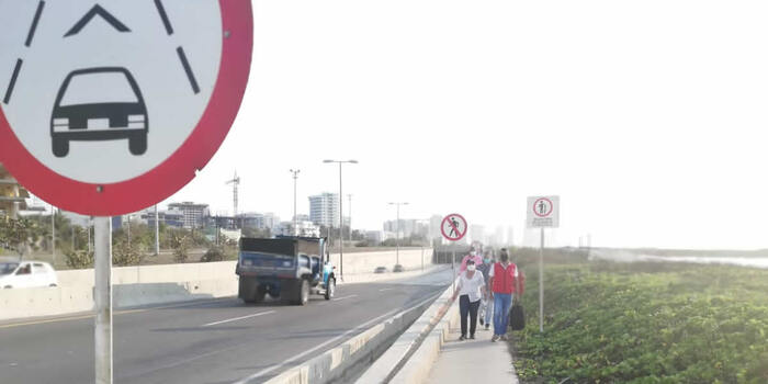 Imagen de apoyo de ANI y concesion Ruta Costera firman acta para iniciar adecuaciones en el Parque Lineal en Cartagena