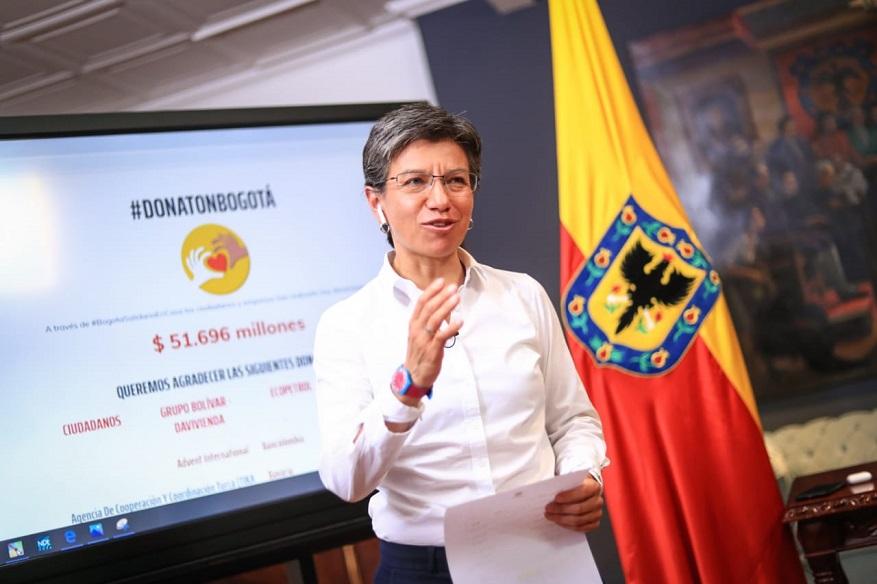 Imagen de apoyo de  Donacion de Bogota Solidaria logro mas de 51696 millones para los mas vulnerables