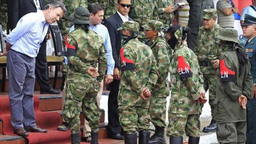 Imagen de apoyo de  Presidente Santos exige al Eln que de demostraciones de paz
