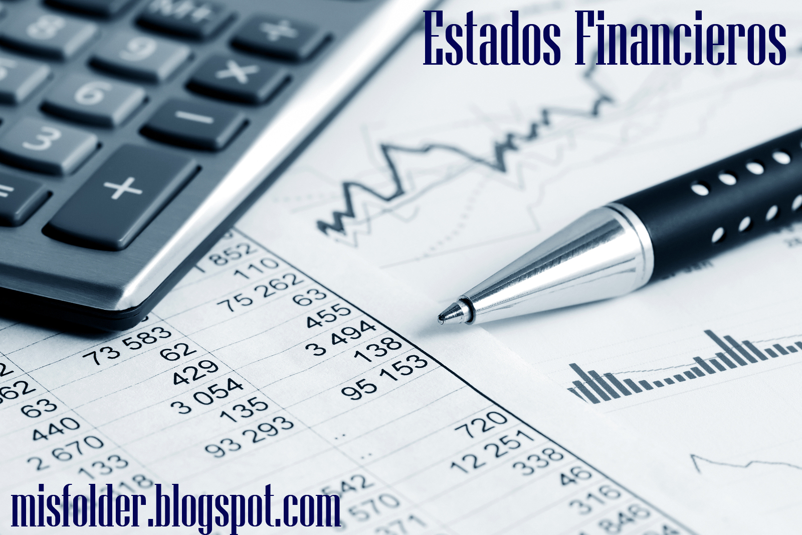 Imagen de apoyo de  Juego completo de Estados Financieros 2015