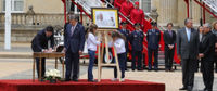 Imagen de apoyo de En circulacion 38000 estampillas en homenaje a visita del Papa Francisco