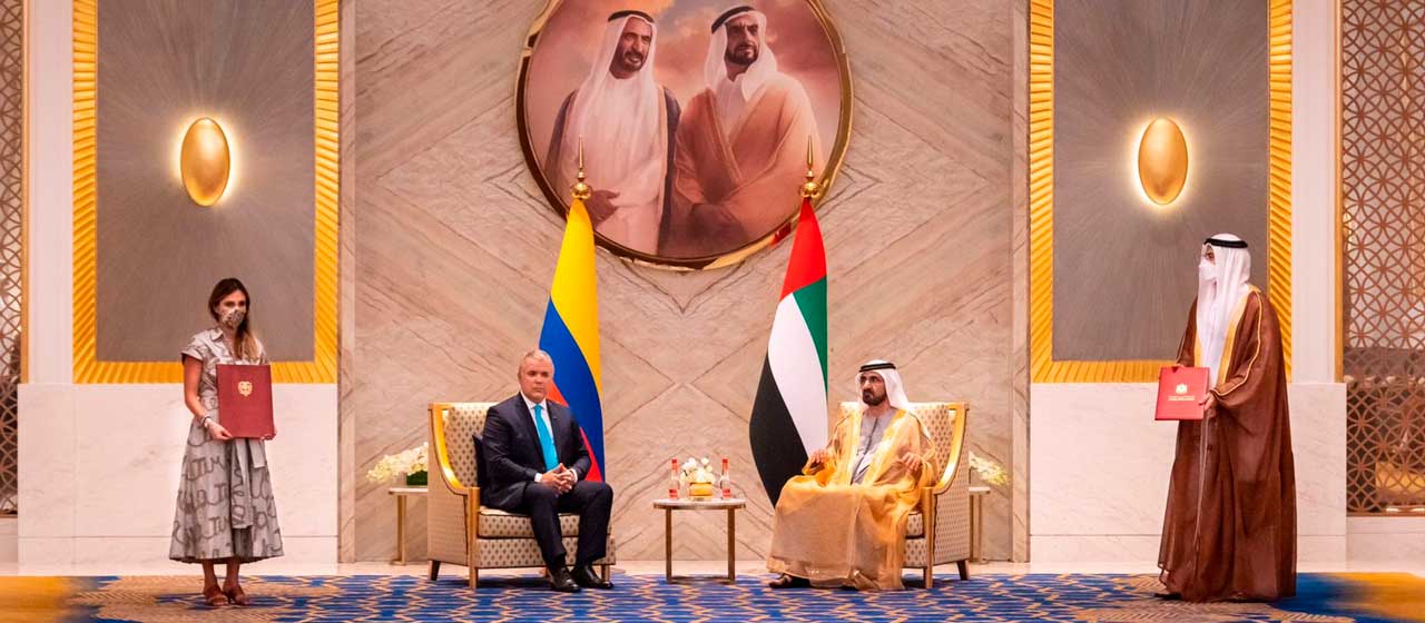 Imagen de apoyo de  Colombia y Emiratos Arabes firman memorando de entendimiento para modernizar el Gobierno y optimizar relaciones bilaterales