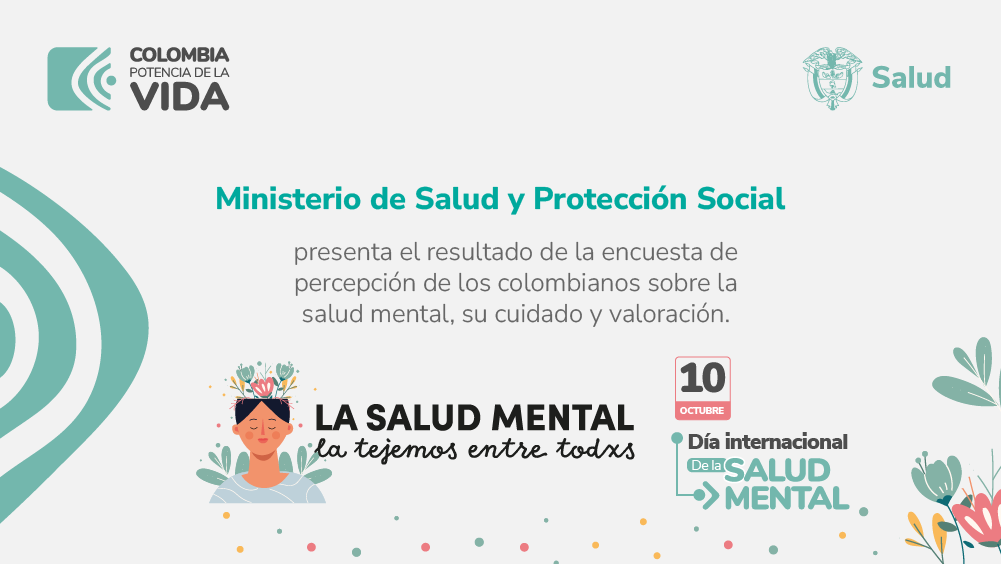 Imagen de apoyo de  Encuesta de Minsalud revela que el 663 de los colombianos declara haber enfrentado algun problema de salud mental