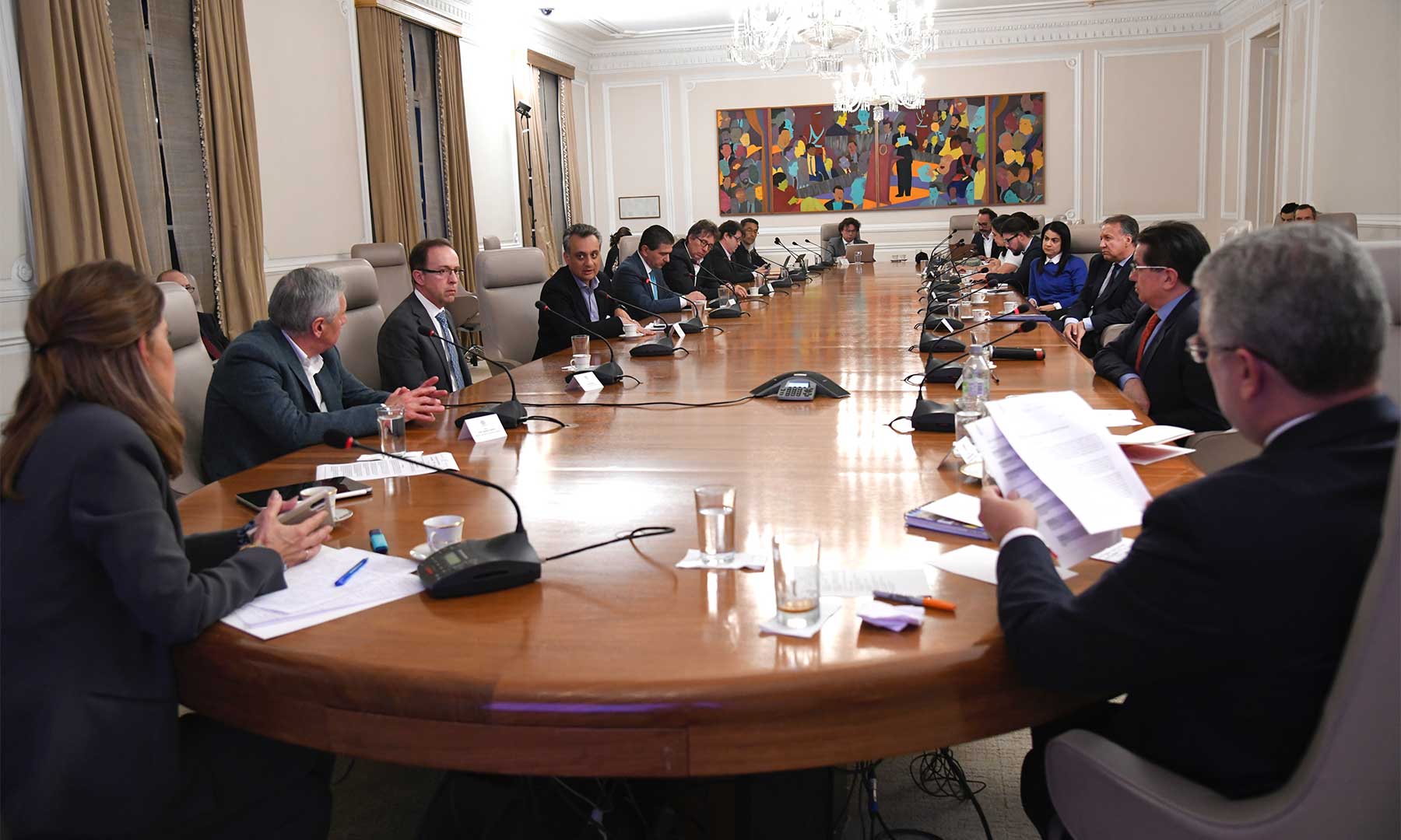 Imagen de apoyo de  Presidente Duque se reunio con panel de expertos en salud para analizar acciones contra el COVID19