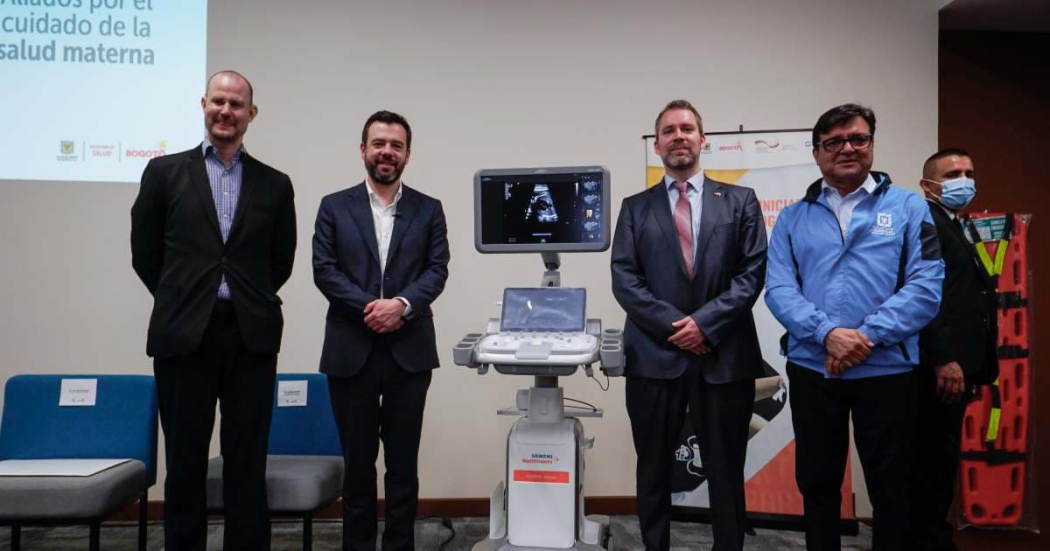 Imagen de apoyo de  Bogota recibio donacion de gobierno Aleman en equipos medicos para red distrital