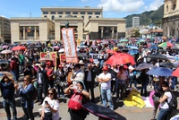 Imagen de apoyo de  Jornada Nacional de Movilizacion convocada por la Central Unitaria de Trabajadores CUT