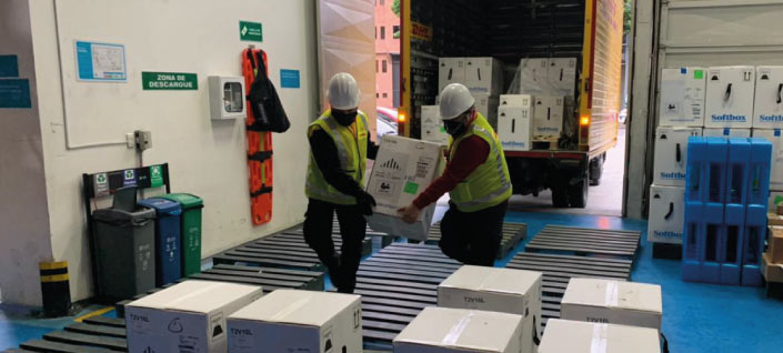 Imagen de apoyo de  Colombia recibio nuevo lote de 270270 dosis de vacunas de Pfizer