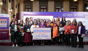 Imagen de apoyo de  El Gobierno de Mexico y entidades estatales asumen el Compromiso Nacional por la vida la felicidad y el respeto a las mujeres