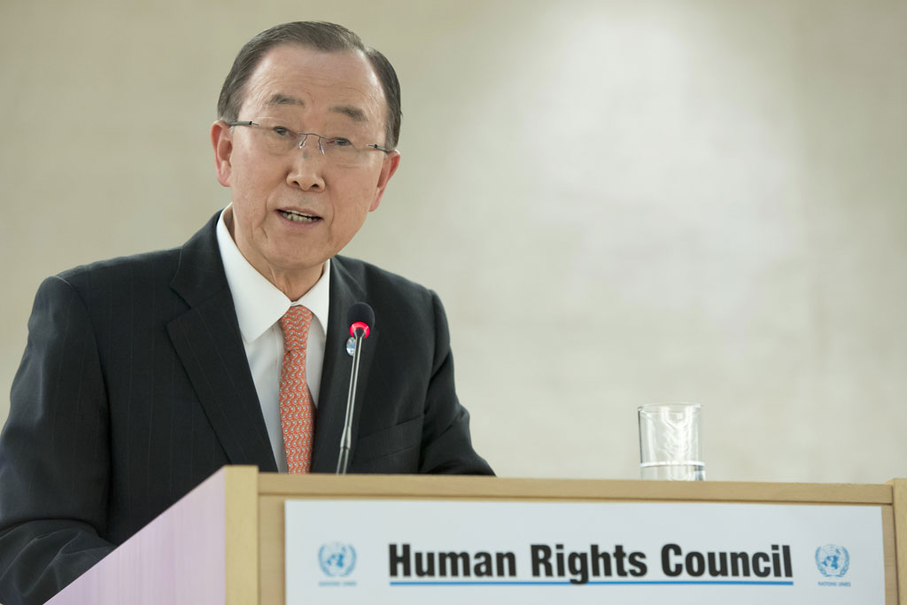Imagen de apoyo de  El desarrollo sostenible los derechos humanos y la paz van de la mano asevera Ban