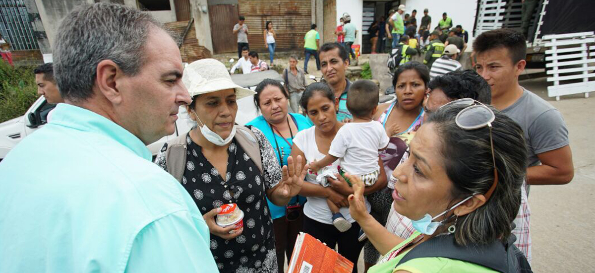 Imagen de apoyo de MinAgricultura presenta paquete de ayudas para aliviar tragedia de habitantes de Mocoa por avalancha