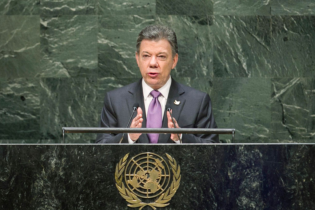 Imagen de apoyo de  Santos ratifica ante la ONU que Colombia esta a menos de seis meses de la paz