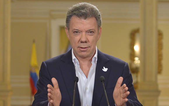 Imagen de apoyo de  Presidente Santos invita a los colombianos a decir Yo si quiero la paz