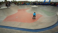 Imagen de apoyo de  Pealosa inaugura las pistas mas grandes para deportes extremos en mega parque en Suba