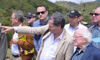 Imagen de apoyo de  Presidente de Irlanda visito Punto Transitorio de Normalizacion en Anori Antioquia