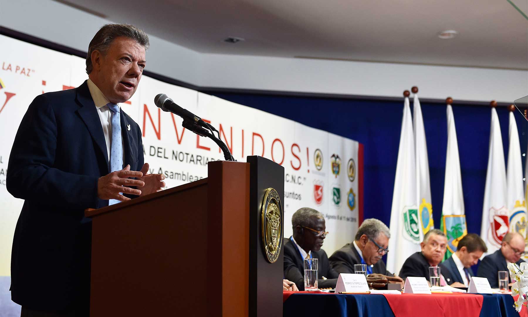 Imagen de apoyo de  Notarios de Colombia anuncian su ayuda a la pedagogia de paz