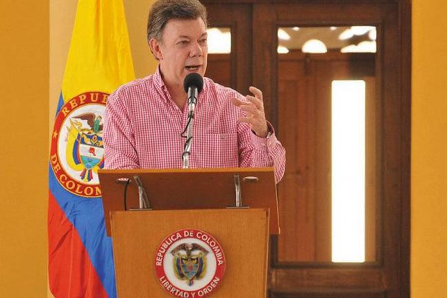 Imagen de apoyo de Presidente Santos lidera este miercoles sesion de la Mesa de Lucha contra la Pobreza en Bucaramanga